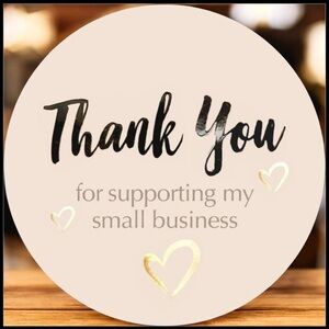 40 Thank You Stickers!